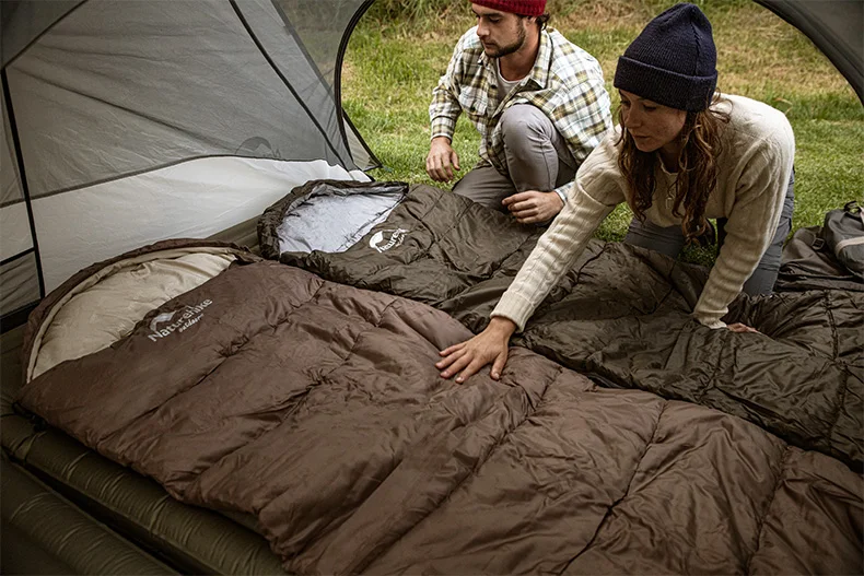 Naturehike Schlafsack Ultraleicht Baumwolle Schlafsäcke Camping Getriebe Notfall Schlafsack Camp Schlafen Gears Eis Flamme Quilt – Detail 6
