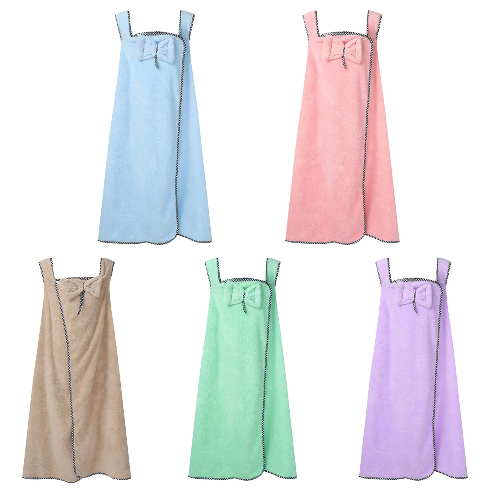 Children Girls Flannel Bathrobe Towel Summer Sleeveless Solid Color Bowknot Bath Robe Wrap Pajamas Kids Sleepwear Beach Cover Up