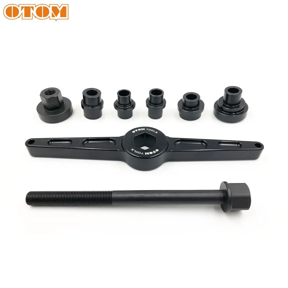 OTOM Motorcycle Bottom Bracket Kit Bearing Installation Tools Triangle Lever Linkage ARM Fixing Maintaining Bearings Press Tool