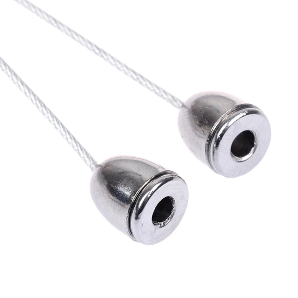 10pcs/lot 11.5mm Copper Chrome-plating Bullet Screw Holder for Panel Lights and 1.0-1.3mm Lamps Hanging Wire&Rope