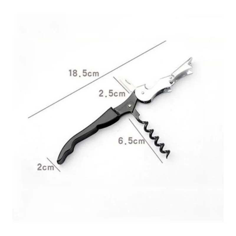 Corkscrew Lid opener Hippocampus Knife Wine Corkscrew Beer Bottle Opener Dual-Use Wine Screwdriver Portable Hippocampus Knife