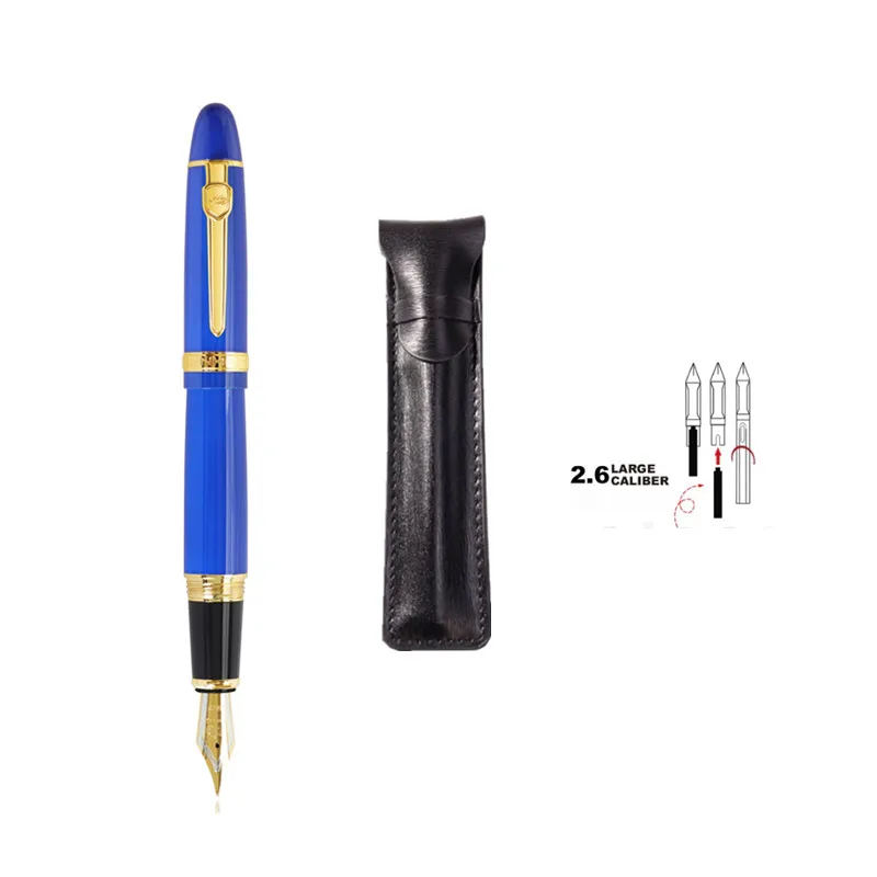 

New High-quality Jinhao 159 Fountain Pen iridium Luxury Ink for School Business Office Supplies Medium Nib Heavy Screw cap