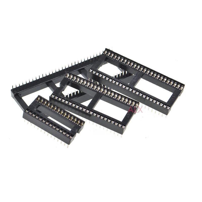 5/10PCS 28/32/36/42/48/52/54/56/64 pin IC SOCKET 1.778MM pitch DIP CHIP TEST HOLDER Adaptor 28P/32P/36P/42P/48P/52P/54P/56P/64P