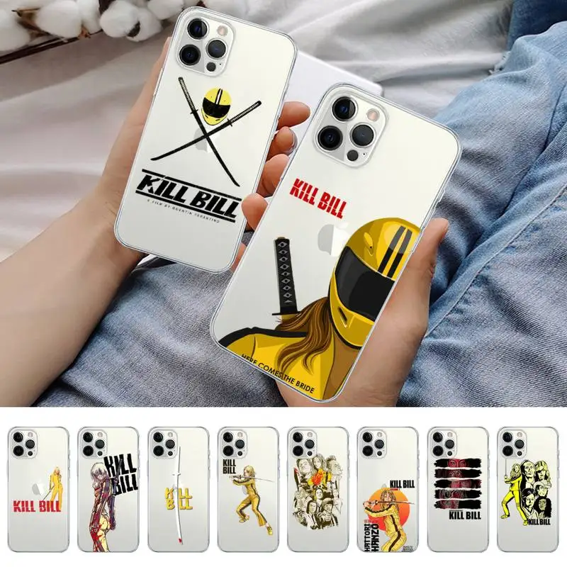 

Kill Bill Phone Case for iPhone 11 12 13 mini pro XS MAX 8 7 6 6S Plus X 5S SE 2020 XR case