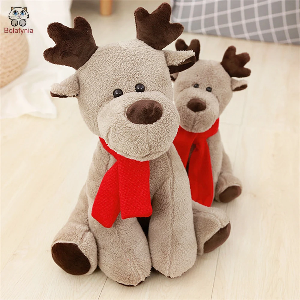 Children Stuffed Plush Toy Moose Doll Birthday Gift