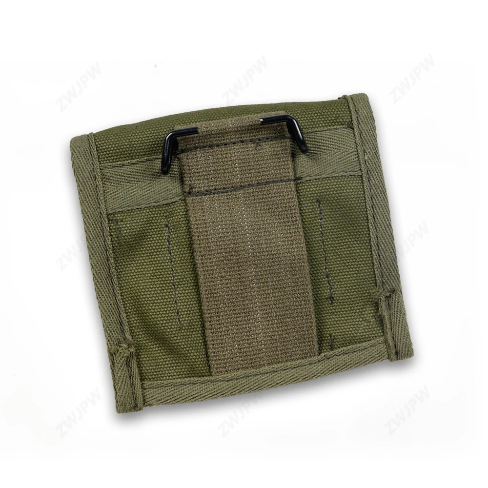 WW2 US ARMY M2 JUNGLE FIRST AID KIT POUCH OUTDOOR  FIELD FIRST-Length 12cm Width 4.5cm Height 12cm