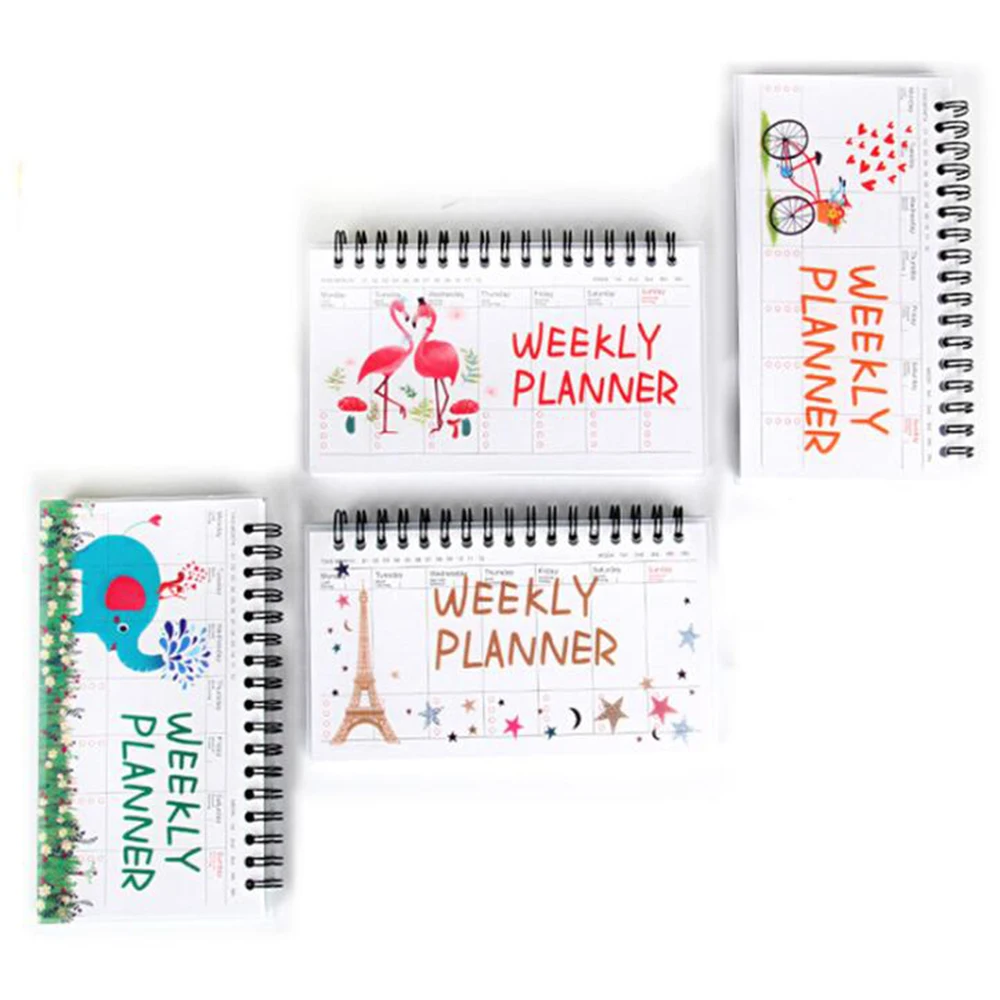 50 Sheets 100 Pages Undated Weekly Daily Desk Planner Efficient Scheduler Memo Pad Appointment Book Organizer Weekly Planner