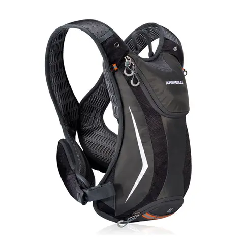 하이킹 수화 러닝 배낭 남자 5L 물병으로 캠핑 MTB 사이클링 배낭 남자 통기성 마라톤 가방 장비