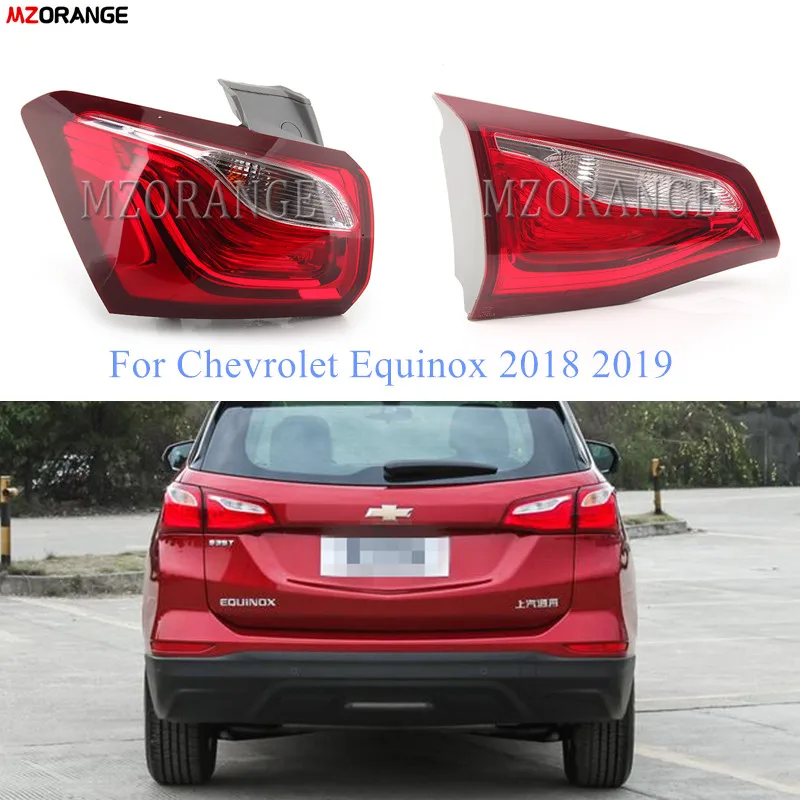 

Outside Inside Tail Lights For Chevrolet Equinox 2018 2019 Rear Turn Signal Taillights Warning Brake Light Car Assembly