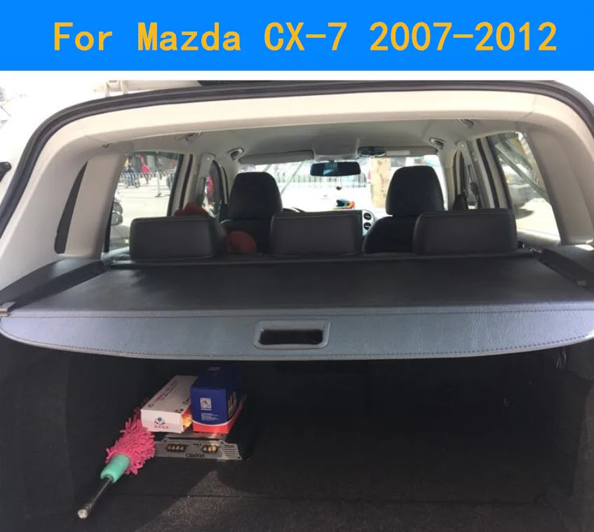 Car Rear Trunk Cargo Cover Security Shield Screen shade Fits For Mazda CX-7 2007 2008 2009 2010 2011 2012