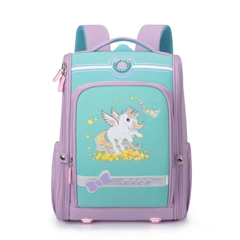 

Cute Girls Primary Orthopedic Book Bag Kids Backpack for Boys Dinosaur Satchel Children School Bags Knapsack Mochila Escolar