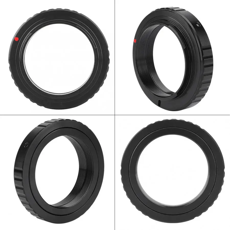 Suporte da lente T2-OM adaptador de metal anel para telescópio para olympus om montagem câmeras slr cam len acessórios