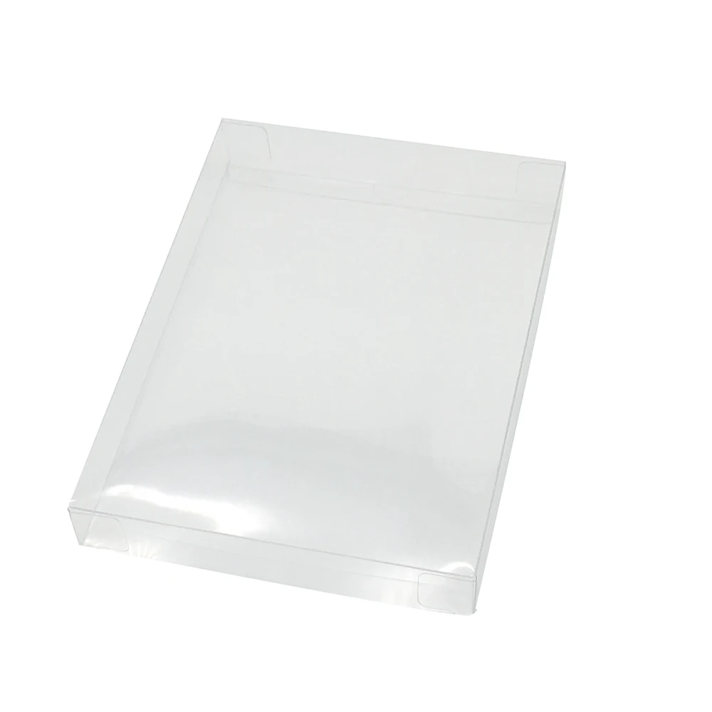 Clear transparent PET plastic  box cover For F C Japanese version for KOEI  dedicated game storage display  protection box