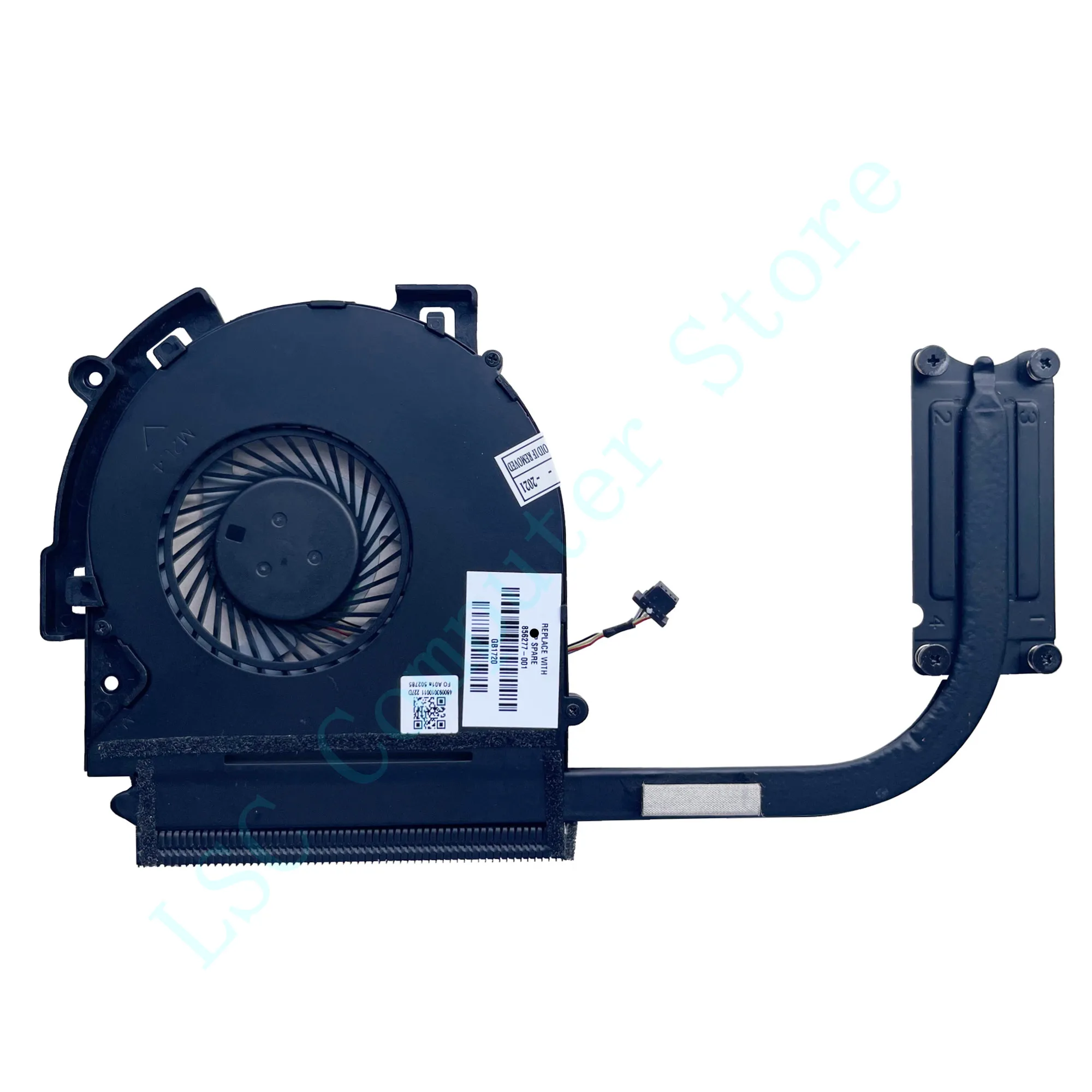 LSC Original For HP X360 M6-AQ 15-AQ 15T-AQ Laptop Cooling Radiator Heatsink With Fan 856277-001 NFB80A05H-001