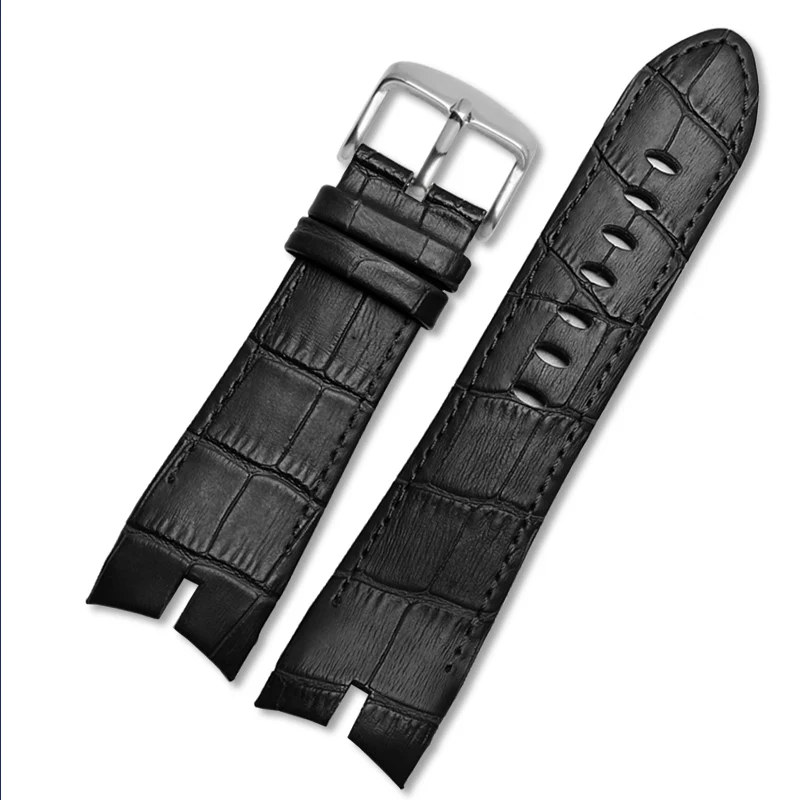 Genuine Leather Watchband 26mm For Roger Dubuis For EXCALIBUR series watch band strap 42mm dial RDDBEX0405 Men\'s Accessories