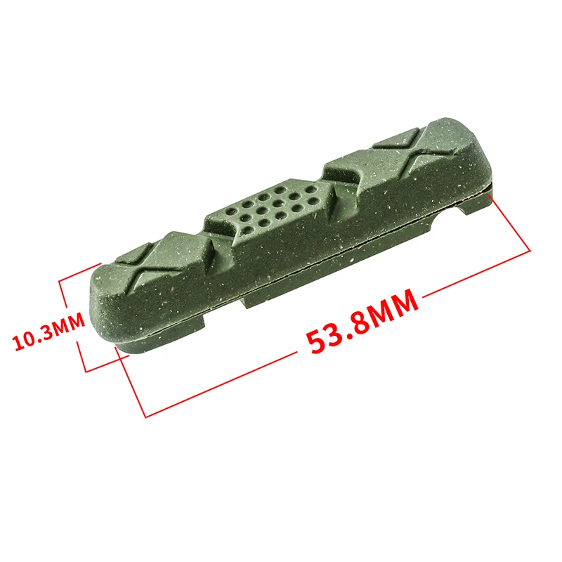 Pastiglie freno bici MUQZI per pattini freno ruota in lega di carbonio MTB blocco freno pinza bici pieghevole strada