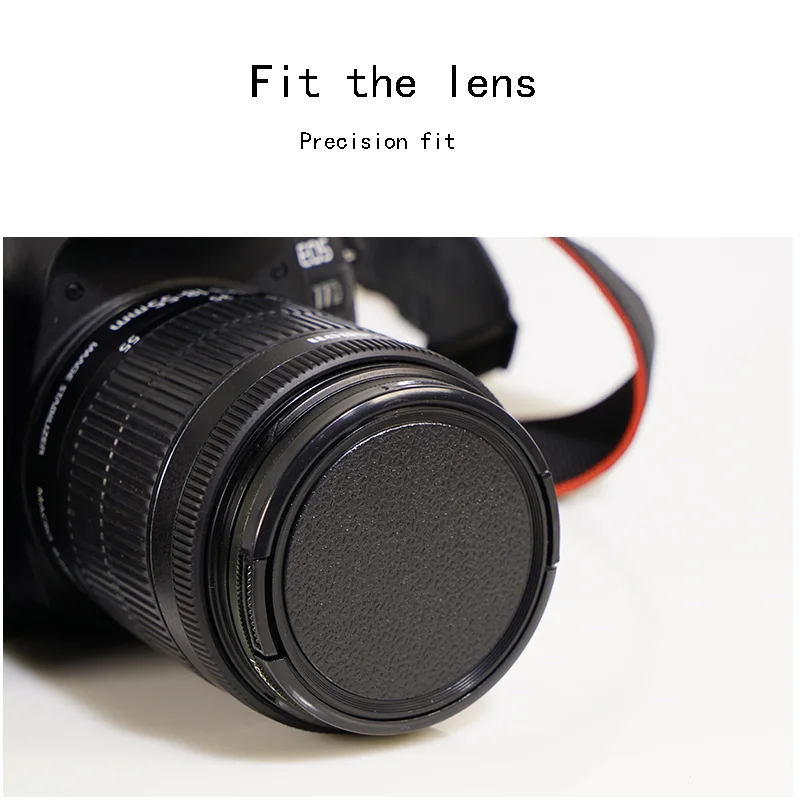 49 มม.58 มม.67 มม.52 มม.72 มม.55 มม.62 มม.ฝาครอบเลนส์กล้อง LEN สําหรับ Canon Nikon SONY Olypums Fuji Lumix