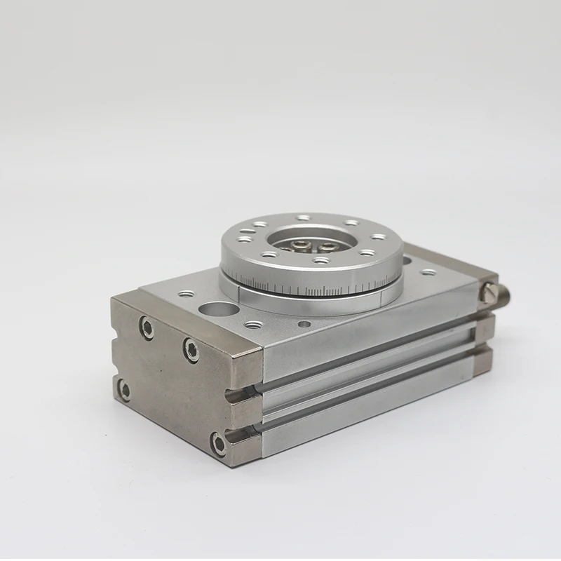 AIRTAC Type Rotary Pneumatic Cylinder HRQ Adjustable 0-190 degrees HRQ10 HRQ20 HRQ30 HRQ50 HRQ70 HRQ10A HRQ20A HRQ30A HRQ50A