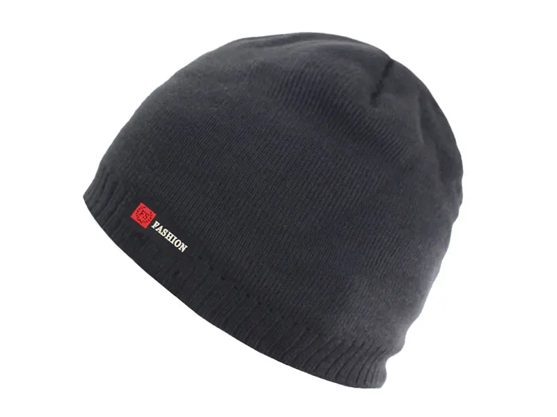 Marke Skullies Mützen Männer Winter Hüte Für Männer Kappe Frauen Winter Gestrickte Hut Männlich Warme Dicke Gorro Motorhaube Pelz Stricken Beanie Hut Kappe – Detail 16