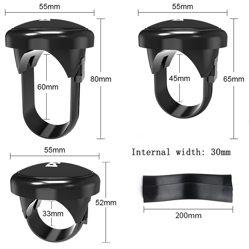 Universal rotating steering wheel 360 degree rotating booster ball power handle spherical steering booster