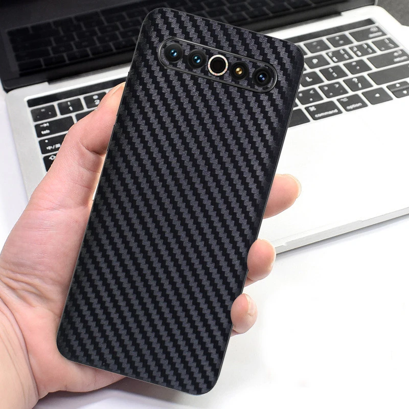 3D Carbon Fiber Skins Film Wrap Skin Phone Back Paste Sticker For Meizu 17 Pro 16th Plus 16X 16S Pro 16XS 16T Protective Film