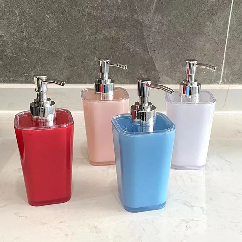 320ml Liquid Bottle Soap Dispenser Emulsion Lotion Bottle Creative Bathroom Accessories Set Home Decoration