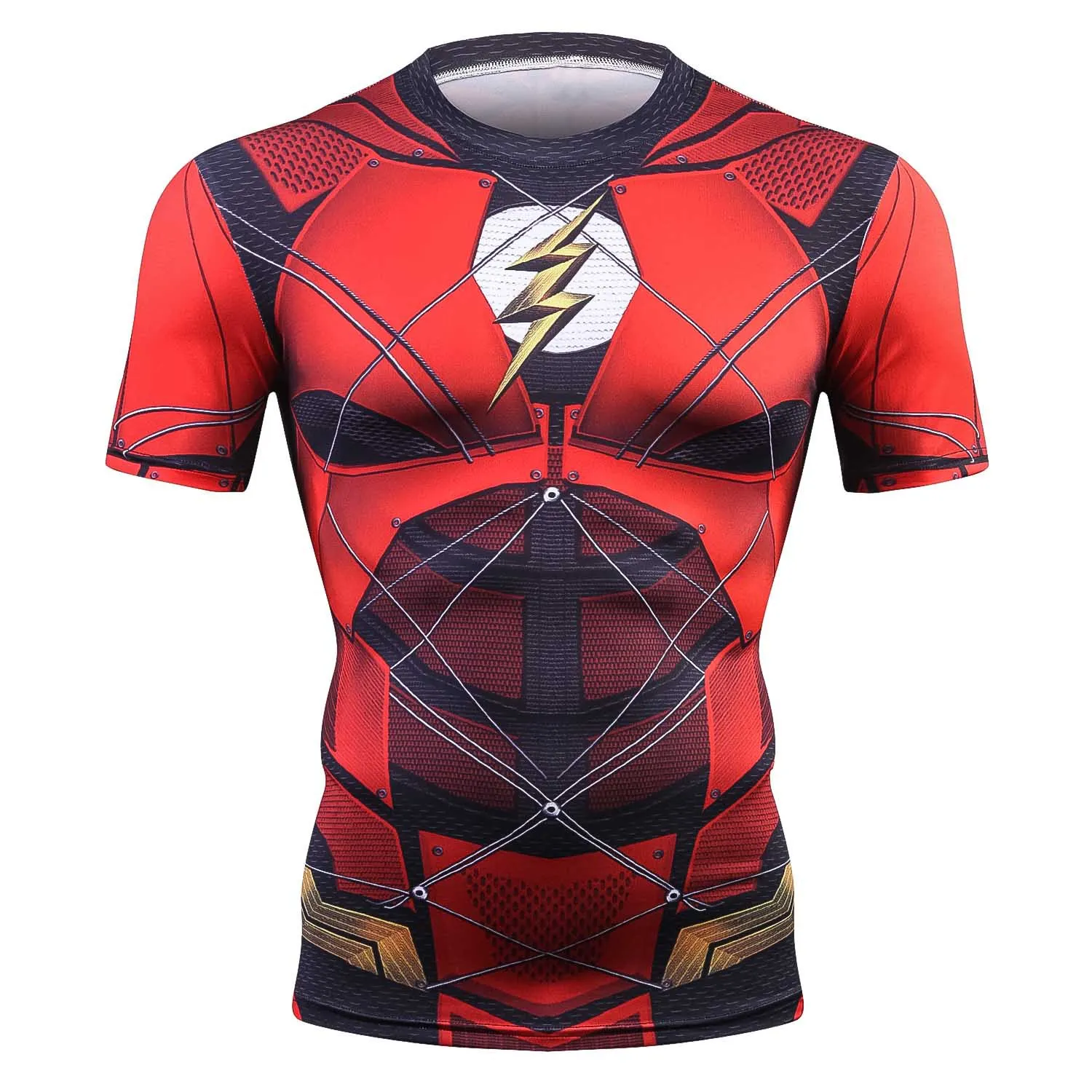 Compression Shirts Men 3D Printed T shirts Short Sleeve Cosplay Costume Tops Male Gym Sport Fitness Tights T-shirt Homme Tee