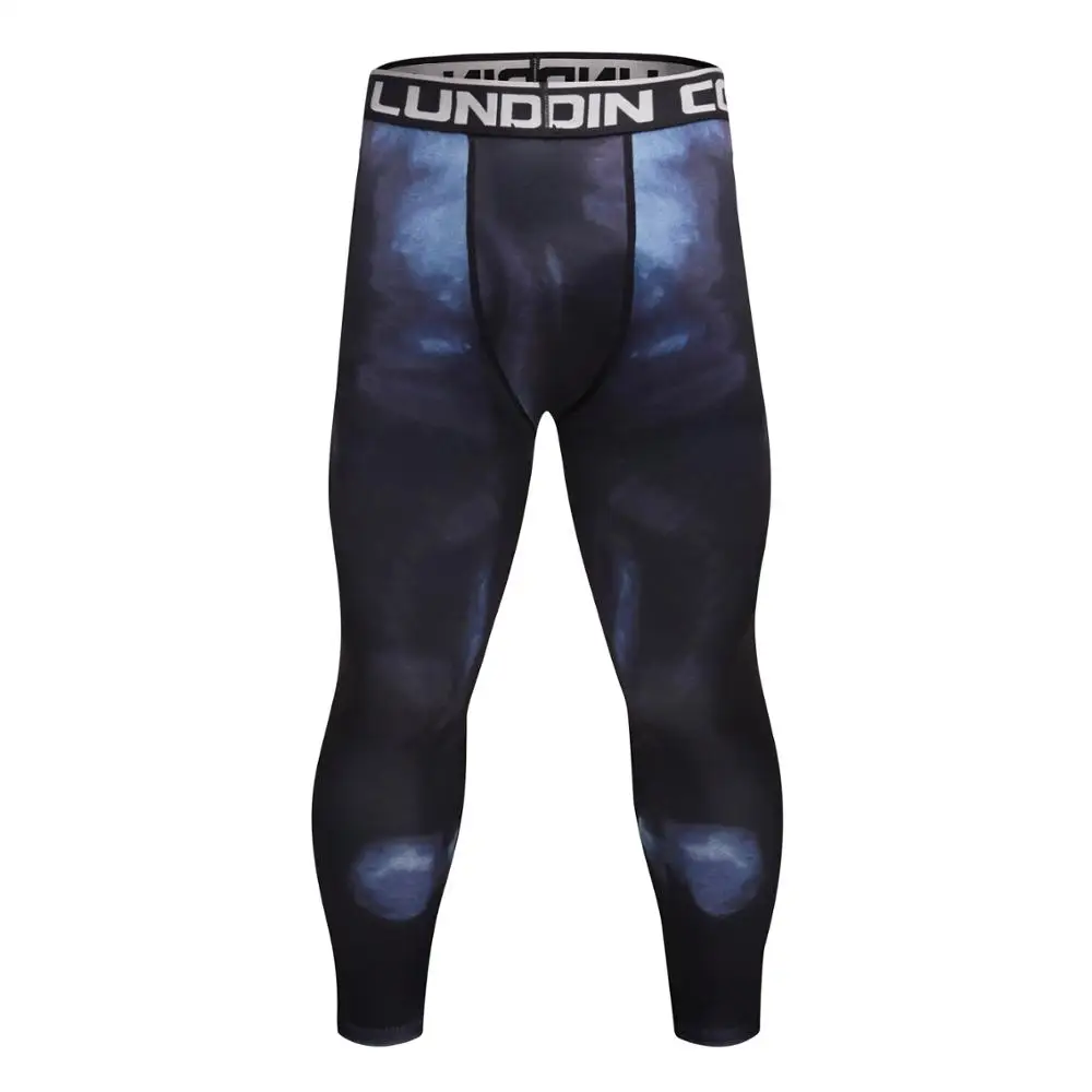 Cody Lundin Custom Logo High Quality Work Out Fitness Gym Sports Leggings for Men 2021 New 3d Print Design