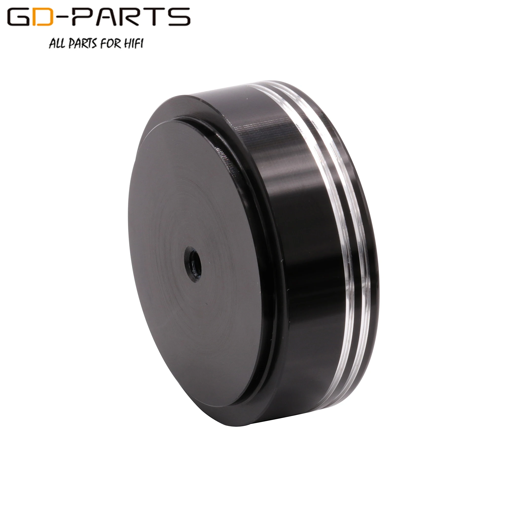 Amortisseur de pieds en aluminium massif, coussretours de pied, base de sol pour haut-parleur, médailles audio HiFi, radiateur coloré, 39mm, 44mm