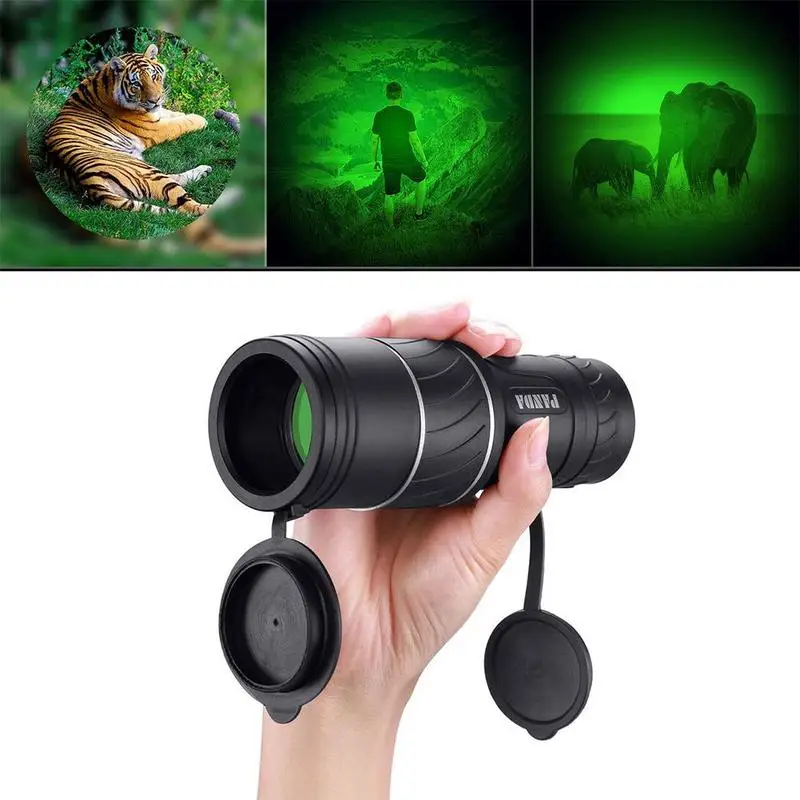 Day Night 40X60 HD Hunting Binoculars Powerful Hiking Camping Telescope Light Level Vision Night US Focus Telescope