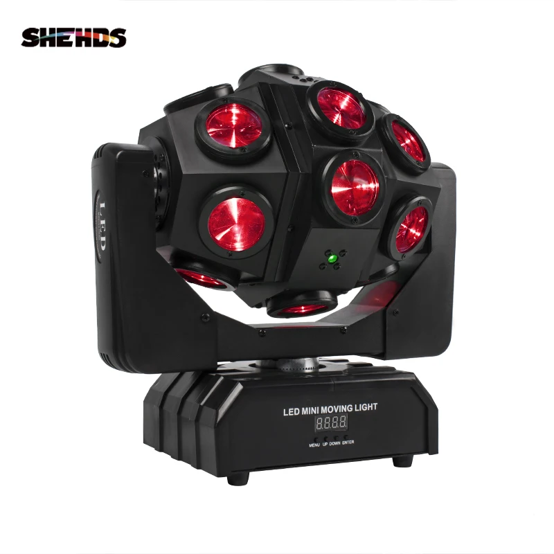 

18x12W RGBW Led Moving Head Beam Promise Rotation Angle DJ Disco Stage Bar Dance Hall Using Effect Lights SHEHDS