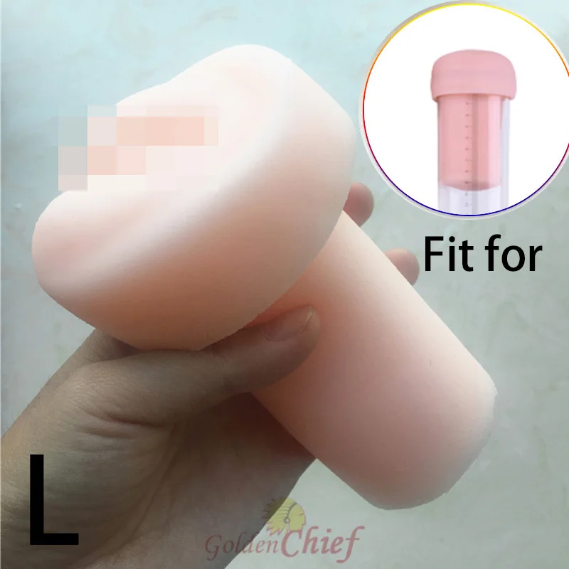 Electric Penis Pump Accessory Soft Silicone Sleeve Enlargement Seal Stretchable Cover Masturbation dick cover vaginas for men