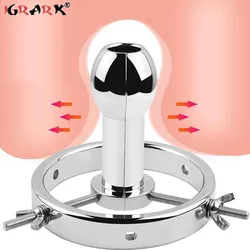 Huge Anal Plug Adjustable Dilator Vaginal Anus Speculum Mirror Big Buttplug Adult Sex Toys For Men Women Strapon Erotic Products