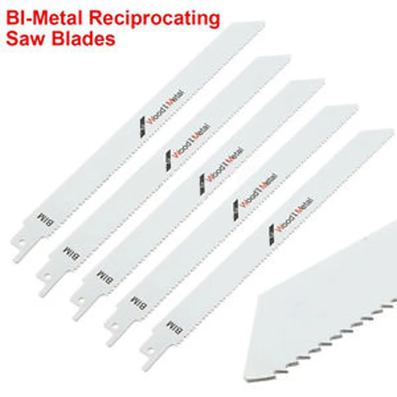 225Mm Chuyển Động Qua Lại Lưỡi Cưa Gỗ Ống Kim Loại Đa Lưỡi Cưa Gỗ Dụng Cụ Cắt Công Cụ Điện Phụ Kiện