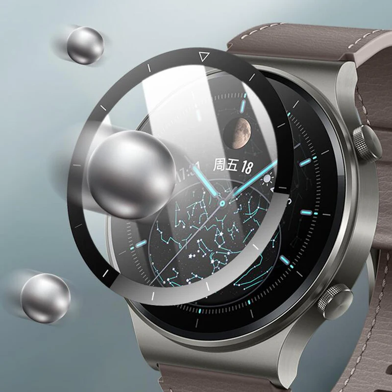 3Dソフトエッジ保護フィルムhuawei社腕時計3/3pro GT3 gt 2e名誉マジック2 42ミリメートルGT2プロ46ミリメートルGT2eスクリーンプロテクターケース