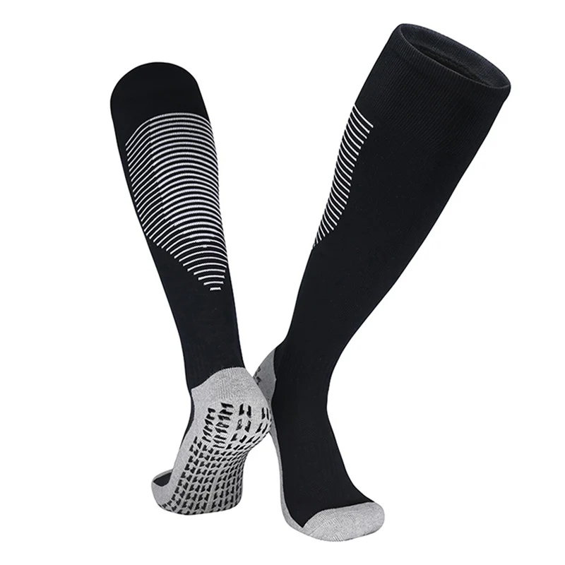 2020 New nylon football socks dispensing non-slip breathable training stockings long tube over the knee football socks