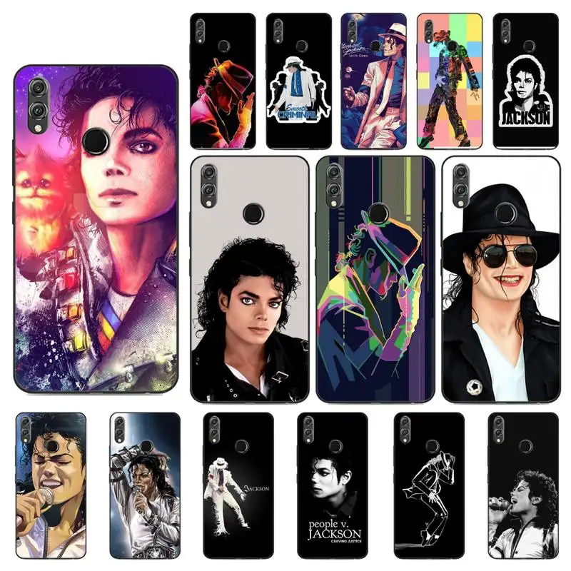 YNDFCNB superstar Michael Jackson Phone Case For Huawei Honor 8X 8A 9 10 20 Lite 30Pro 7C 7A 10i 20i