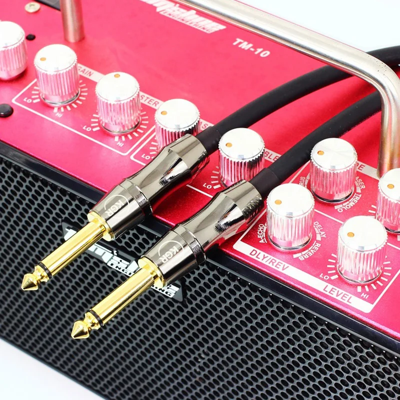 guitar connection line electric guitar line electronic piano frame drum audio line without noise reduction and noise reduction