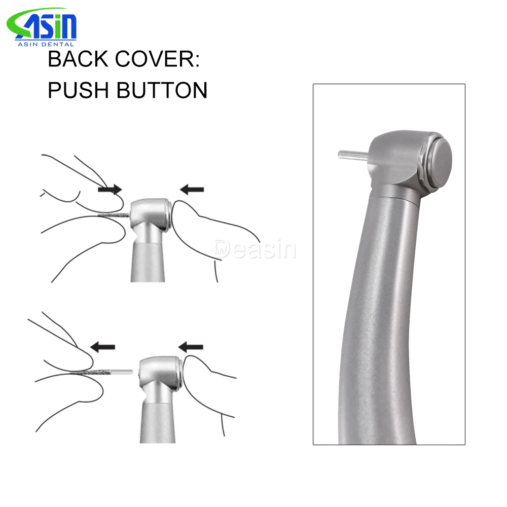 ASIN De-MAX X600L X700L type Dental Optic LED High Speed Surgical Optical Handpiece with generator tool