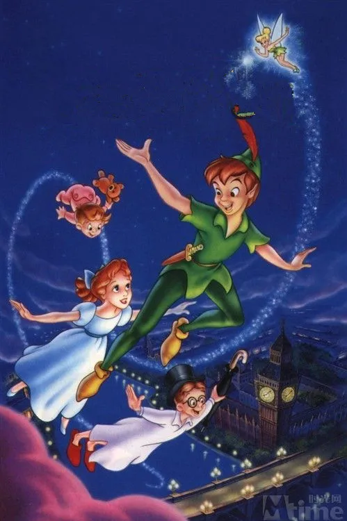 Disney Canvas Painting Cartoon Peter Pan Posters And Prints Wall Art For Living Room Home Decoration