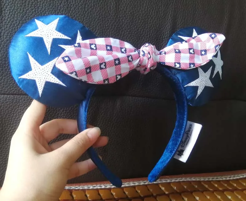 

NEW Minnie mickey EARS COSTUME Headband Cosplay Plush Adult/Kids Headband Gift