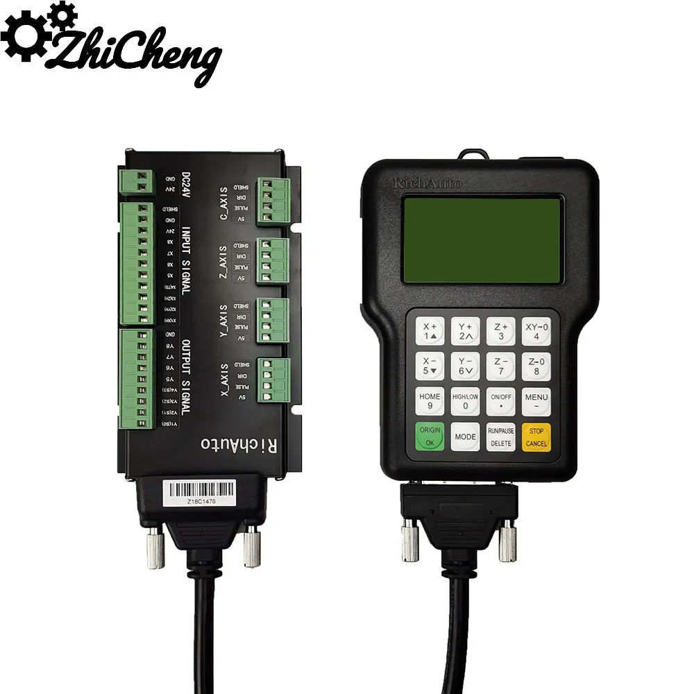 A11E A18E 3/4-Axis motion control system RichAuto DSP CNC engraving motion controller laser, flame, plasma cutting machine
