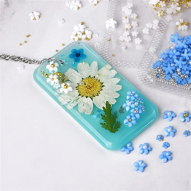 30pcs/Pack Dried Flowers Epoxy Resin Mold Fillings UV Resin Natural Flower Stickers DIY Epoxy Resin Jewelry Making Decoration