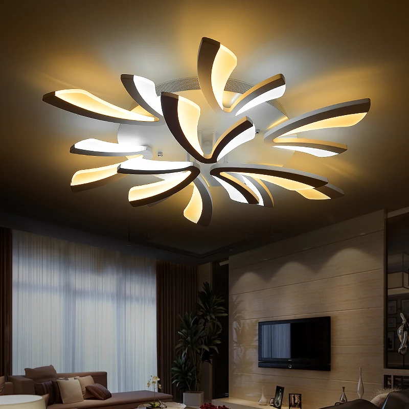 アクリルledシーリングライトモダンなデザイン装飾的な室内照明リビングルームダイニングルームベッドルームに最適です。