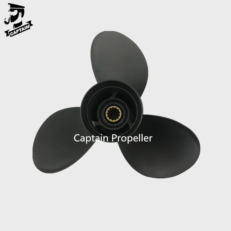 Captain Propeller 13 3/4X13 Fit Suzuki Outboard DF60 DF70 DT75 DT85 DT90 DT100 DT115 DT140 13 Tooth Spline 58100-99E00-019