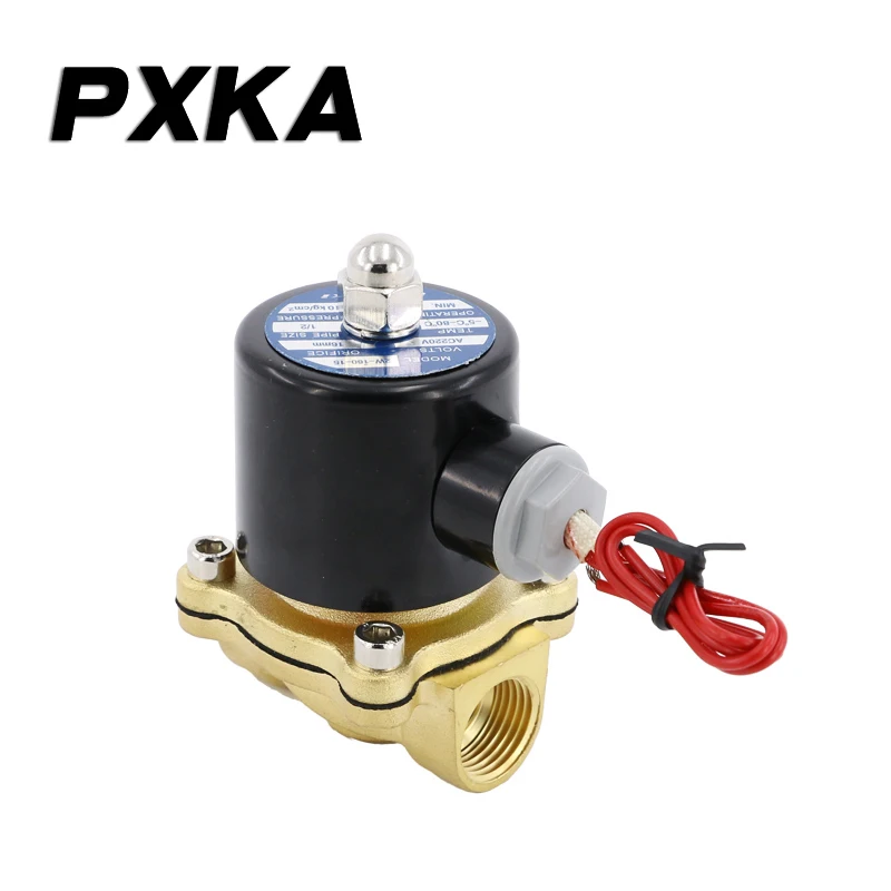 Pneumatic switch valve solenoid valve normally closed electronic valve 12V electronic control valve 24v coil 220v