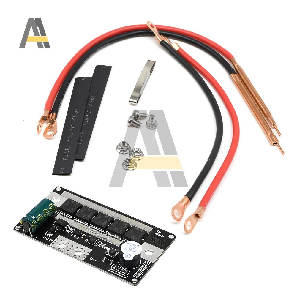 DC5V 12V Schweißer Ausrüstung Spot Schweißen Maschine Batterie Energie Lagerung Spot PCB Circuit Board 12V Zugriffs mit Transparent shell