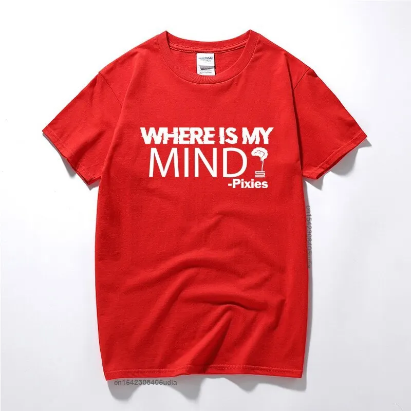 Pixies Where Is My Mind T-Shirt Music Song Rock Band Festival Tour
