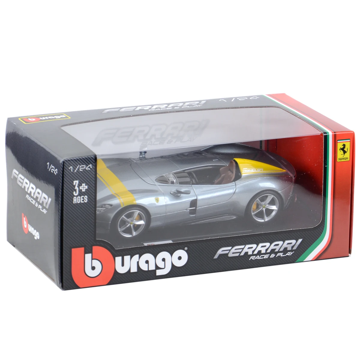 Bburago 1:24 Ferrari SP1 Sports Car Static Die Cast Vehicles Collectible Model Car Toys