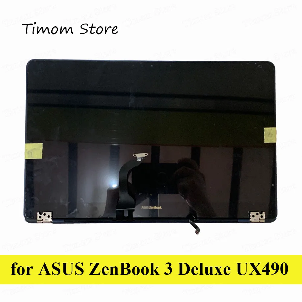 para Asus Zenbook Deluxe Ux490ua Ux490u Ux490uar Fhd1920 1080 14.0 Notebook Completo Quadro de Montagem da Tela Lcd Metade Superior Ux490